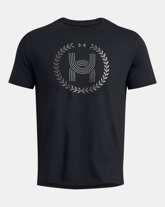 Camiseta de manga corta UA Launch para hombre, Black, pdpMainDesktop image number 2